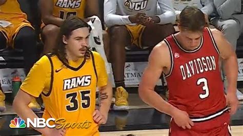 Davidson Wildcats Vs Vcu Rams Extended Highlights Nbc