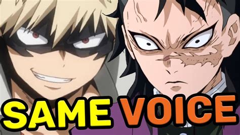 Katsuki Bakugo Voice Actor In Anime Roles Nobuhiko Okamoto My Hero Academia Demon Slayer