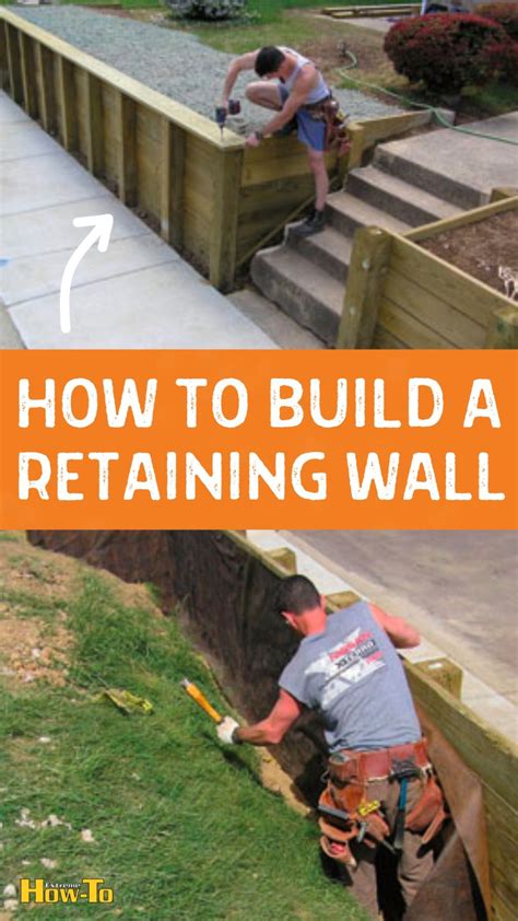 Building A Retaining Wall And Steps Artofit