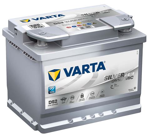 Varta Silver Dynamic Agm V Ah Aut Akkumul Tor Jobb Akkuseg Ly