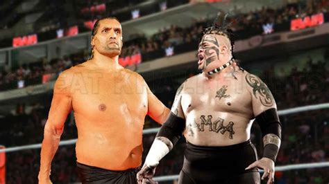 Great Khali Vs Umaga Match YouTube