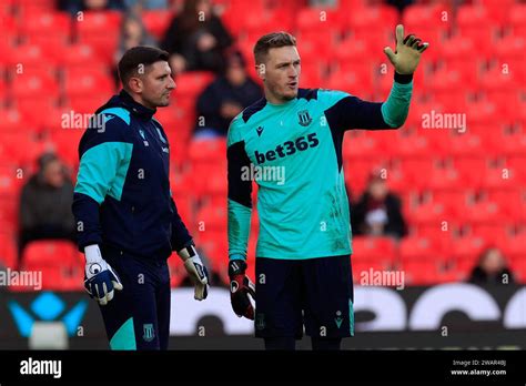 Stoke On Trent Uk Th Jan Daniel Iverson Of Stoke City During