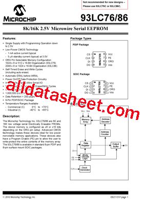 Lc Datasheet Pdf Microchip Technology