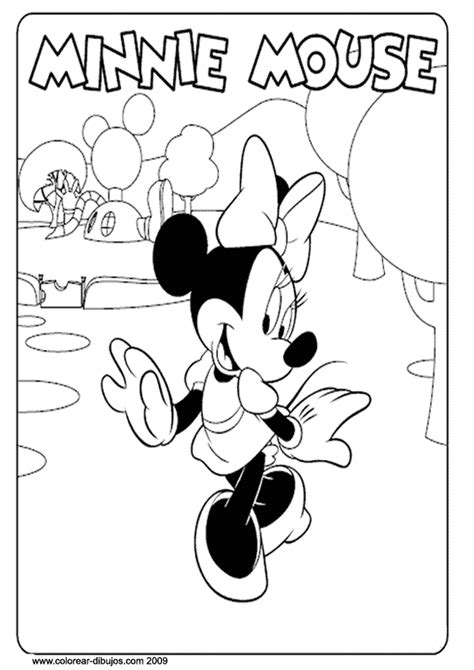 Laminas Para Colorear Coloring Pages La Casa De Mickey Mouse Para Colorear