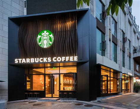 Starbucks Opens First Store In Yunnan Puer Restaurant Exterior