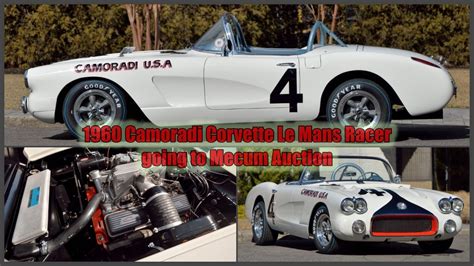 Discover The Legendary 1960 Camoradi Corvette Le Mans Racer History