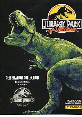 Panini Jurassic Park 30th Anniversary Celebration Collection Trading