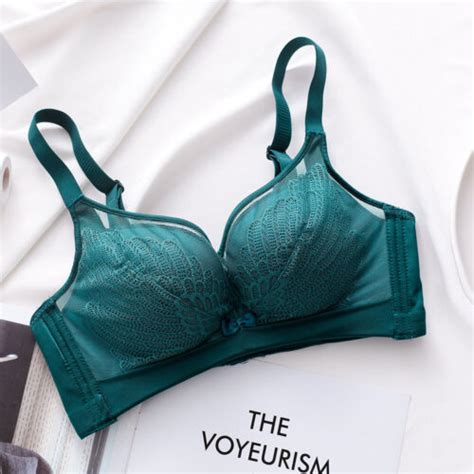 Women Bras Set Lace Sexy Lingerie Panties Wireless Push Up Brassiere Underwear EBay