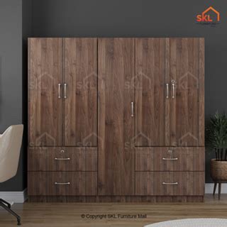 ARCIO 6X6FT 3 2 DOORS WARDROBE WITH SHELF Almari Baju Kabinet Baju