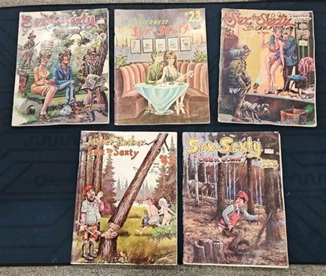 Vintage Sex To Sexty Naughty Humor Comics Magazine Lot S EBay