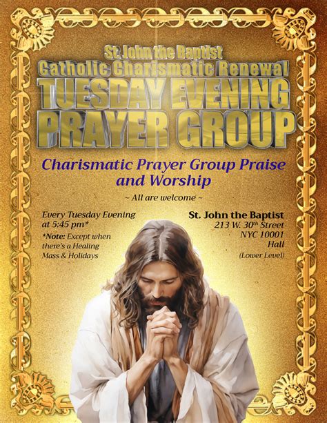 Christ In The City Charismatic Prayer Group Praise And Worship At St