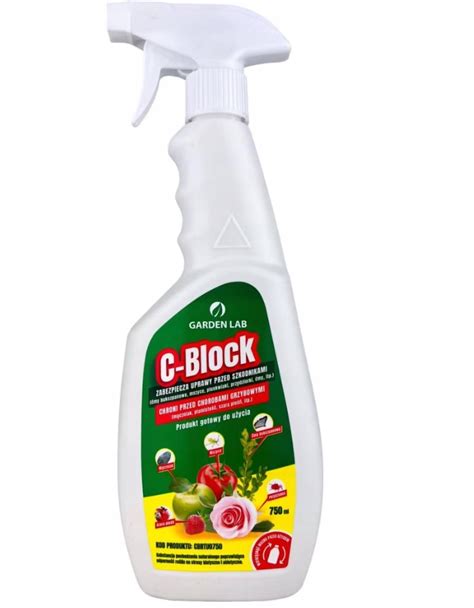 C Block Spray Na Choroby Grzybowe Owady Mszyce M Bukszpanow Ml