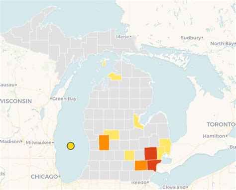 Updated Maps Michigan Coronavirus Cases And Exposure Sites Mlive