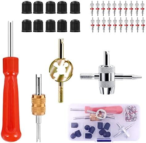 Savita Pcs Car Tire Valve Repair Kit Tire Valve Cap Removal Tool