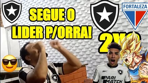 React Botafogo 2 X 0 Fortaleza Melhores Momentos Segue O LÍder P Orra