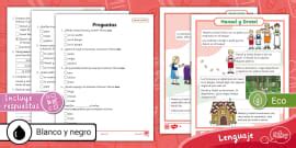 Tapiz De Vocabulario Hansel Y Gretel Lehrer Gemacht