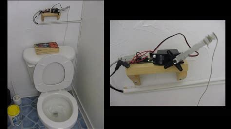 Automatic Flush Toilet Youtube