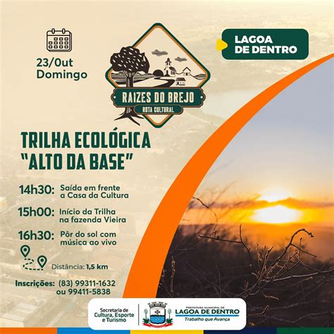 Rota Cultural Raízes do Brejo acontece de 21 a 23 de outubro em Lagoa