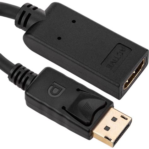 10 Cm Actieve Displayport Naar Hdmi Adapter Cablematic