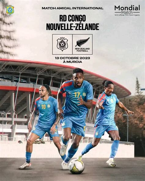 Fecofa annonce un match amical international RDC Nouvelle Zélande en