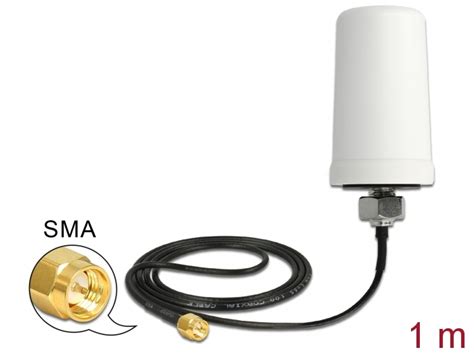 Delock Produkte 12545 Delock LTE Antenne SMA Stecker 1 7 2 0 DBi