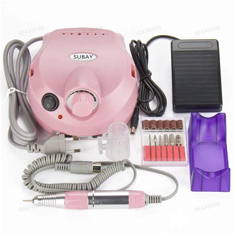 Pink Electric Nail Drill Machine Rpm Pro Nail File Drill Machine