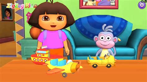 Dora Exploradora Transportation Adventure Aventureira Zigzag Youtube