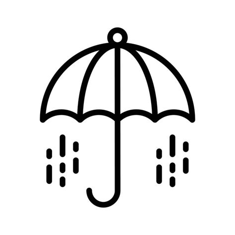 Trendy Design Of Umbrella Icon Isolated On White Background 30743063