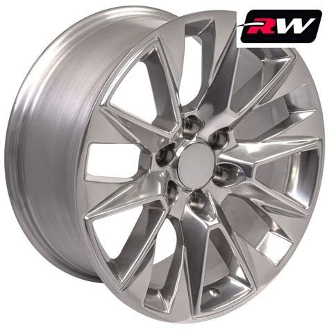 20 X9 Polished 2019 2020 Chevy Silverado 1500 LTZ OE Replica Wheels