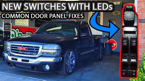 New LED Window Switches And Fixing Common NBS Door Panel Problems YouTube