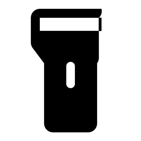 Flashlight Fill Vector Svg Icon Svg Repo