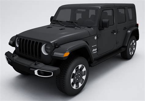 Jeep wrangler model - TurboSquid 1487889