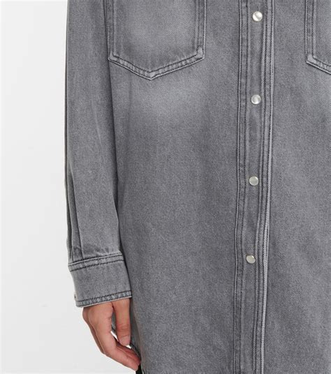 Isabel Marant Étoile Tania denim shirt Mytheresa