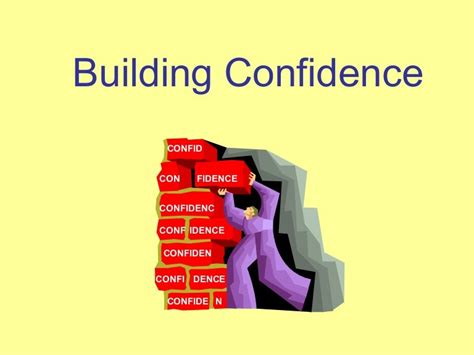 Building Confidence Ppt