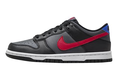 Buy Nike Dunk Low Gs Black University Red Kixify Marketplace