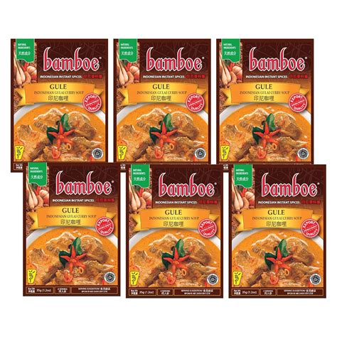 Amazon Gule Indonesian Gulai Curry Soup Instant Seasoning 6