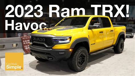 2023 RAM 1500 TRX HAVOC EDITION Worth The Price Tag YouTube