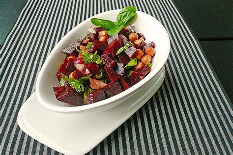 Rote Bete Kichererbsen Salat Einfache Rezepte