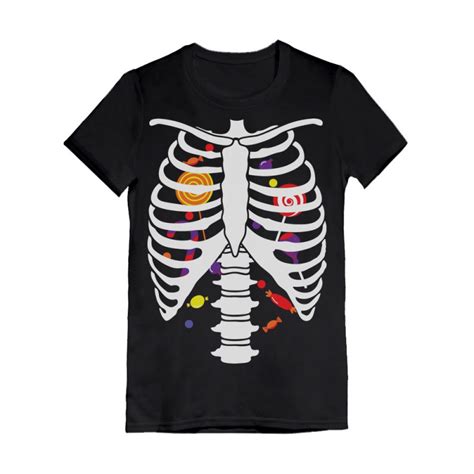 Candy Skeleton Rib-cage X-Ray Halloween - Halloween - Greenturtle