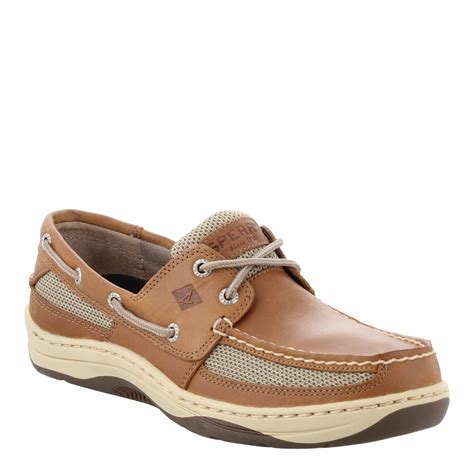 Sperry Men S Tarpon 2 Eye Boat Shoe Dark TAN 14 M Walmart