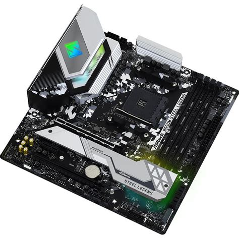 ASRock B550M Steel Legend AMD B550 So AM4 Dual Channel DDR MATX Retail