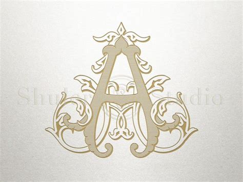 Shuler Studio Free Monogram Fonts Vintage Lettering Vintage Monogram