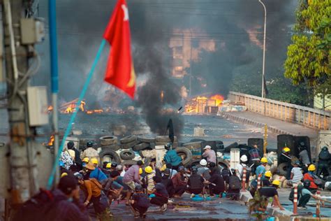 Deadly Violence Resumes In Myanmar After Peaceful Protests Pbs Newshour