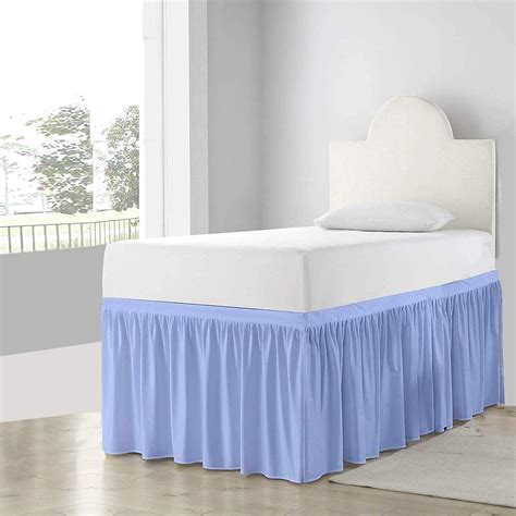 Dorm Room Bed Skirt Ruffled Dorm Sized College Dorm Bed