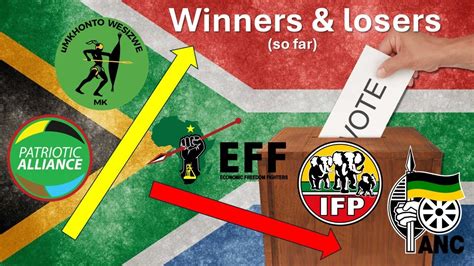 Rsa Elections Winners Mk Pa And Losers Anc Eff Ifp So Far 50