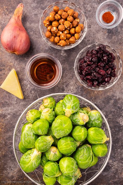 Maple Roasted Brussels Sprouts No Spoon Necessary