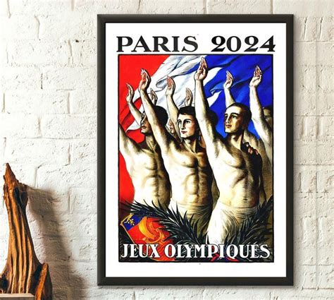 Affiche Jo Paris 2024 Affiches De Sport Jeux Olympiques Jeux