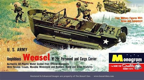 Monogram Weasel 4 Star | Revell model kits, Model cars kits, Plastic ...