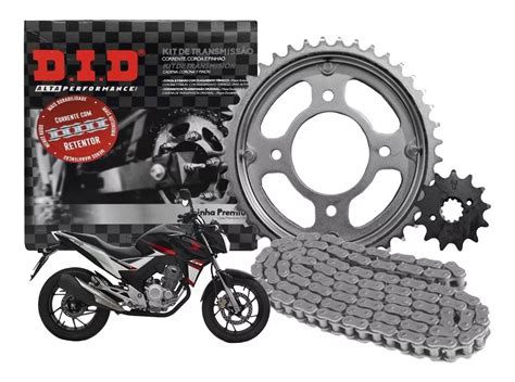 Kit Transmision Honda Cb Twister New Cadena Dorada Jm Transmisi N