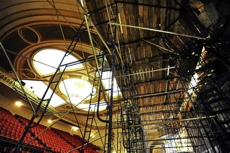 Stamford’s 90-year-old Palace Theatre gets plaster treatment